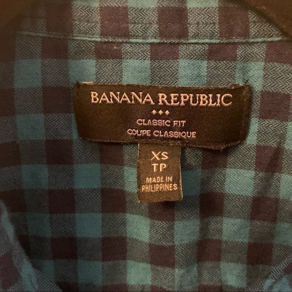 Banana Republic Plaid Shirt - Picture 3 of 5